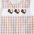 thumbnail image 7 of peqiut Romper Toddler Boy Clothes Smocked Romper Farm Baby Animal Print Jumpsuit Sleeveless Overalls Spring Summer Kids Bodysuit 0 6 9 12 18 24 Months 2T 3T 4T, 7 of 7