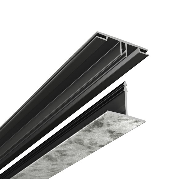 CeilingMAX 100 sq. ft. Galvanized Steel Surface Mount Grid Kit
