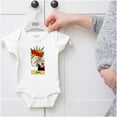 thumbnail image 5 of Popeye Comic Book Punch Wham Cartoon Romper Boys or Girls Infant Baby Brisco Brands NB, 5 of 6