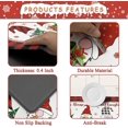 thumbnail image 3 of Christmas Kitchen Rug Set of 2 Non Slip Buffalo Plaid Gnomes Kitchen Floor Mat Cushioned Anti Fatigue Kitchen Rugs Floor Carpet Set for Winter Xmas Holiday Kitchen Decor, 3 of 6