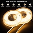 thumbnail image 3 of Tira de Luces LED COB PAUTIX Blanco Cálido 2700 K CRI90+ Interior, 3 of 9