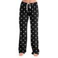 thumbnail image 2 of Womens Pants Womens Pajama Pants Fashion Elastic Waist Relaxed Fit Drawstring Sleep Bottoms Pj Pants for Women Casual Pants Women, 2 of 6