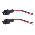 thumbnail image 1 of Socket Wires, ABS Shell Copper Cable Male Adapter Wiring Harness Easy Installation High Temperature Resistant  For 3156 3456 4156 3357 3457 For T25 P27W, 1 of 8