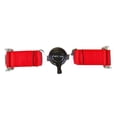 thumbnail image 4 of NRG 4PT 2in. Seat Belt Harness / Cam Lock - Red - SBH-4PCRD, 4 of 4