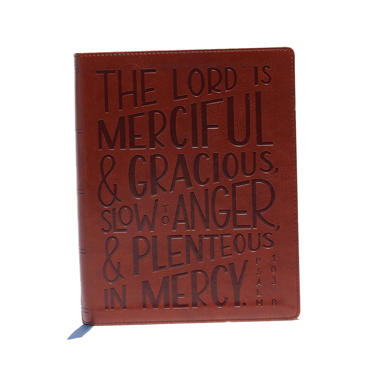 Kjv, Journal Reference Edition Bible, Verse Art Cover Collection, Brown Leathersoft, Red Letter, Comfort Print: Let Scri, (Hardcover)