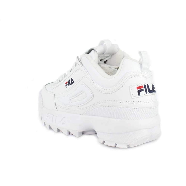 Fila Disruptor Ii Premium Sneakers White Navy Red 11 WHT/FNVY/FRED