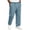 14# Sky Blue, variant on Baggy Sweatpants Men Casual Drawstring Waist, Open Bottom Uncuffed Lightweight Sweat Pants for Men Navy 4XL