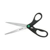 Westcott KleenEarth Recycled Steel Scissors, 9", Straight, Black, 1-Count