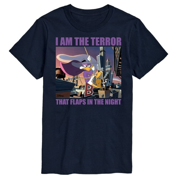 Disney - Darkwing Duck - I Am the Terror - Men's Short Sleeve Graphic T-Shirt