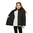 thumbnail image 4 of Wantdo Girl's Recycled Winter Coat Warm Winter Jacket Waterproof Puffer Jacket Black 10/12, 4 of 9