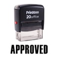 thumbnail image 1 of Printtoo APPROVED Self Inking Rubber Stamp Stamp Office Stationary - Black, 1 of 1