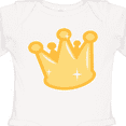 thumbnail image 4 of Inktastic Gold Crown Boys or Girls Long Sleeve Baby Bodysuit, 4 of 5