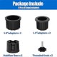 thumbnail image 2 of 8 Pcs Umbrella Base Stand Hole Ring Plug Cover and Cap Patio Umbrella Stand Replacement Parts Stand, 2 of 5