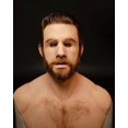 thumbnail image 1 of Latex Realistic Mans Face Cover Mask Male Fancy Dress Cosplay Halloween Party Props (Hair), 1 of 5