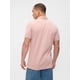 thumbnail image 3 of Polo GAP de piqué elástico para hombre, color rosa envejecido, talla M, 3 of 4