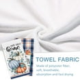 thumbnail image 3 of Fall Hello Pumpkin Patch Kitchen Dish Towels Set of 2, Autumn Buffalo Plaid Check Hand Towels Drying Baking Cooking Cloth, Home Sweet Home Farmhouse Thanksgiving Kitchen Decor 18x26 Inch, 3 of 6