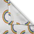 thumbnail image 3 of Ambesonne Rainbow Kitchen Curtains, Rainbow Gay Pride, 55"x45", Multicolor, 3 of 3