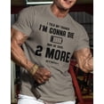 thumbnail image 4 of Gymish Two More Workout T-Shirt for Men – Funny Gym Shirt, Motivational Lifting Tee, Athletic Gym Clothes, Men's Workout Top, 4 of 5