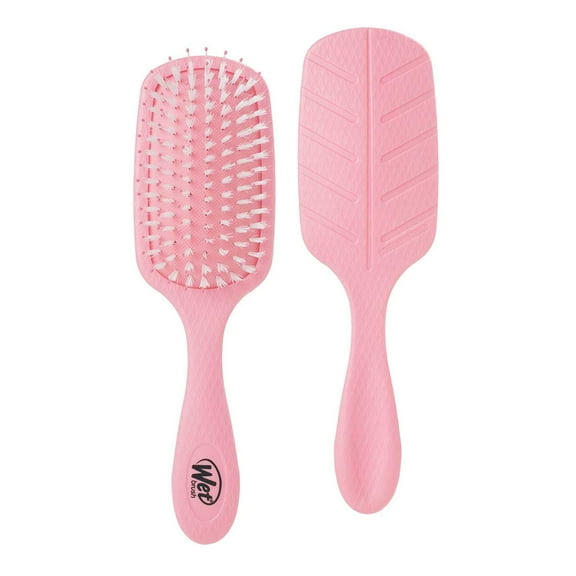 Watermelon Seed , The Wet Brush Go Green Oil Infused Shine Brush - Pack of 1 with SLEEKSHOP Teasing Comb