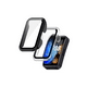 thumbnail image 1 of 2pzs Protector Funda Case Para Huawei Band 8 Con Micas 9h Transparente + negro, 1 of 2
