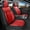 Black&Red4, variant on LAONNVIR Black Car Seat Covers Full Set,Premium Leather Front and Back Seat Protectors,Luxury Auto Interior Accessories,Custom Fit for Nissan Frontier 2009-2025,Beige