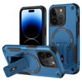 thumbnail image 1 of for iPhone 14 Pro Max 6.7-inch Case [Compatible with MagSafe] Built in Invisible Stand, Military Grade Shockproof Soft TPU Protective Cover Case,Blue,For iPhone 14 Pro Max, 1 of 8