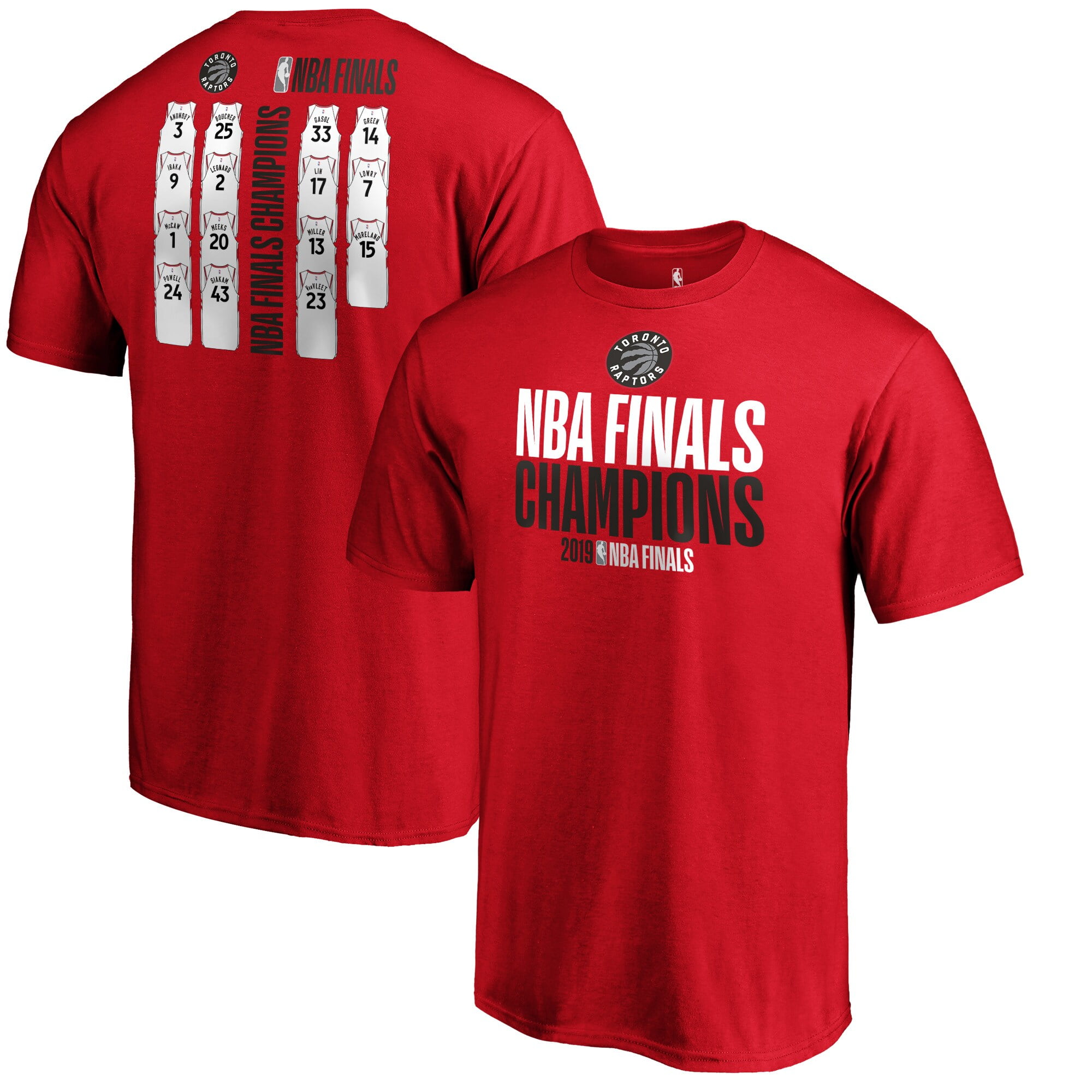 raptors nike men's 2019 nba champs expressive celebration tee