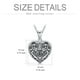 thumbnail image 5 of Collar SOULMEET con medallón de abeja en forma de corazón en plata de ley, 5 of 6