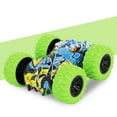 thumbnail image 2 of Uinagy Inertia Double-Sided Stunt Car Camouflage Toy Car Model Green, 2 of 6