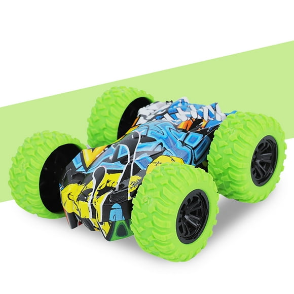 TechWave -Double Side Stunt Car Off Road Model Car Vehicle Kids Toy Cars for Boys Solar Science Projects for Kids Vector 1/43 Small Remote Control Cars for Girls Skyline R34 1/18 Toddler Remote