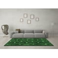 thumbnail image 3 of Ahgly Company Indoor Rectangle Oriental Emerald Green Traditional Area Rugs, 3' x 5', 3 of 4