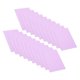 thumbnail image 5 of Suministros Para Carpetas De Oficina, 20PCS Translúcido Colorido Impermeable A5 Cubierta De Carpeta Desmontable PP Para Tomar Notas ANGGREK Taro Púrpura, 5 of 8