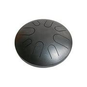 16" Steel Tongue Drum - Antique Silver