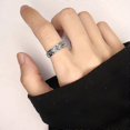 thumbnail image 2 of Anillo de protección de riqueza Yashi Pixiu Anillo abierto de la suerte ajustable joyería para hombres y mujeres Talla única, 2 of 4