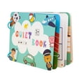 thumbnail image 2 of WLOELOEW B Busy Book For Kids To Learning Skills Baby Enlightenment Book Puzzle Book, 2 of 5