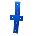 thumbnail image 3 of LoonWear 2Pcs 80Mm Woodworking Chute Cross Track Connector T-Track Intersection Aluminum, 3 of 5
