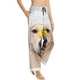 thumbnail image 6 of Salouo The Dog Is Sitting In A Bubble Bath Print Women's Pajama Pants Casual Loose Sweatpants PJs Flowy Pants Drawstring Palazzo for Women Wide Leg Pants Lounge Pajama -X-Large, 6 of 8
