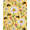 Yellow, Pattern 3, variant on ODIKA 4' x 6' Machine Washable Non-Slip Area Rug, Floral daisy High Traffic Rug, Beige, 681785