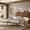 Brown, variant on URTR Queen Size Floating Platform Bed with Headboard and USB Ports, Solid Bamboo Floating Bed Frame with Support Slats, Easy to Assemble, Natural
