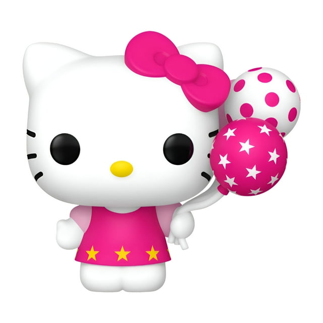 Figura Coleccionable Funko Pop Sanrio Hello Kitty Hello Kitty Con Globos Exclusivo 1 Pieza