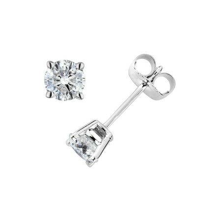 Gem And Harmony Diamond Earrings 1 2 Carat Ctw Color H I Clarity Diamond Earrings 1 2 Carat Ctw Color H I Clarity I2 I3