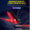 thumbnail image 3 of Car Battery Chargers 12V/10A 24V/5A Full Automatic Battery Chargers Maintainer Portable Trickle Chargers Battery Desulfator for Car Motorcycle RV Lawn Mower Boats, 3 of 8