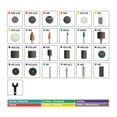 thumbnail image 3 of Kit de accesorios para herramientas rotativas Dremel 709-02, 110 piezas con estuche, 3 of 8