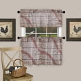 thumbnail image 5 of Baseball Valances for Windows,American Sports Kitchen Curtains,Bathroom Curtains Window Rod Pocket Short Curtains,Kitchen Window Curtains Over Sink,3PCS Small Window Curtains,Valances for Kitchen, 5 of 5