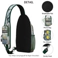 thumbnail image 5 of Kawaii Cute Axolotl Lovers Sling Backpack Featuring Adorable Fantasy Creature Design, Lightweight Crossbody Daypack with Adjustable Strap and Multiple Compartments for Travel, 5 of 5
