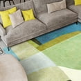 thumbnail image 6 of Verdent I Washable Geometric Art Area Rug size 8'x10', Power-loomed, Heavenly Softness with Non-Slipping Backing, 6 of 7
