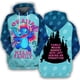 thumbnail image 3 of 2024 Primavera y otoño Nuevas sudaderas con capucha para niños, sudaderas deportivas casuales de calle para niños y niñas, estampado 3D de estrellas para bebés, 3 of 5