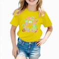 thumbnail image 2 of TOWED22 Toddler Girl Boy Spooky Graphic Halloween T-Shirt Short Sleeve Kids Fun Tops Casual Fall Tee, 2 of 7