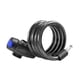 thumbnail image 3 of para bicicleta con 2 llaves, cable en espiral de 3,94 pulgadas para bicicleta de montaña, patineta, 3 of 8