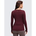 thumbnail image 2 of Remera CRZ YOGA Butterluxe de Maternidad Manga Larga Roja Talle L, 2 of 6